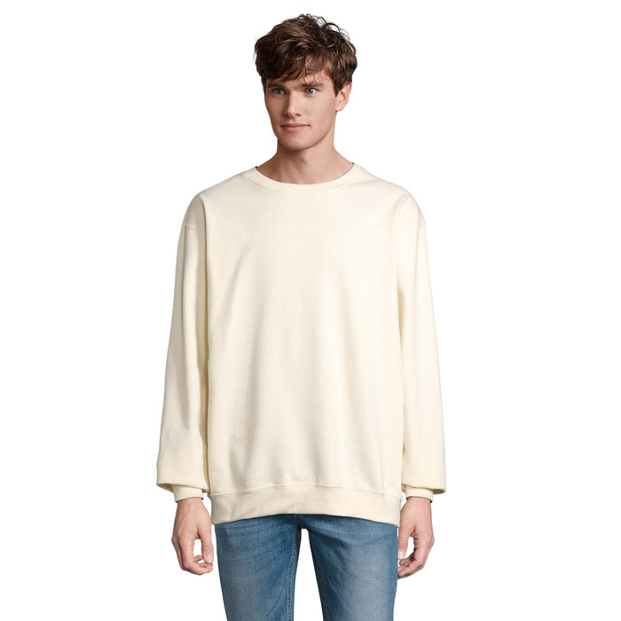 Sweat unisexe promotionnel COLUMBIA Jaune clair